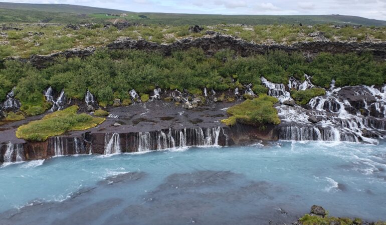 Private deutschsprachige Tagestour Westisland ab Reykjavík mit Stopp am Langjökull